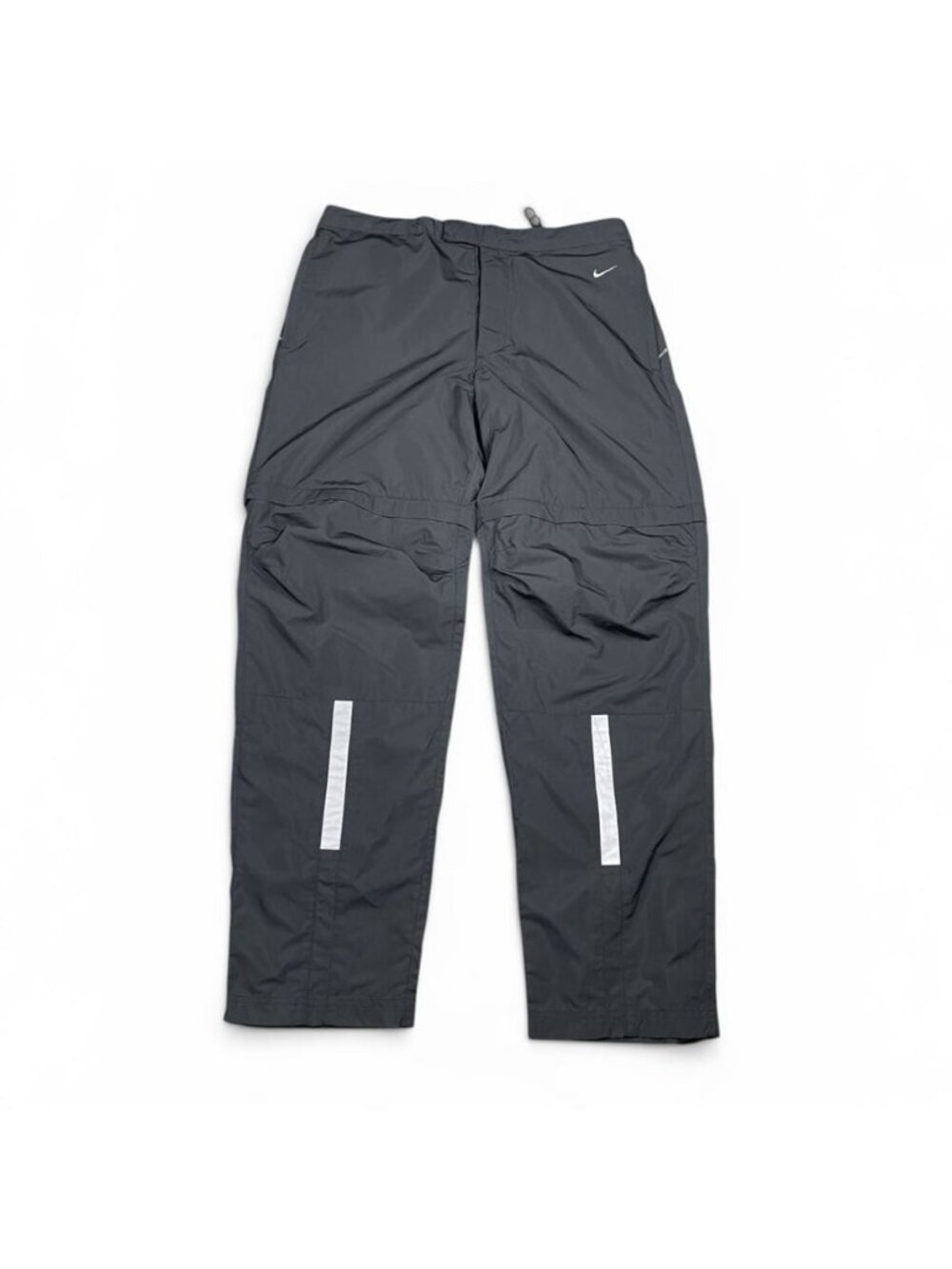 Vintage Nike Joggers Men’s Size XL Black Reflective Convertible Clima-fit Hiking